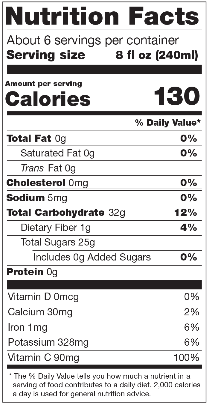 Del Monte® Pineapple Juice, Not From Concentrate, 46 fl oz Del Monte
